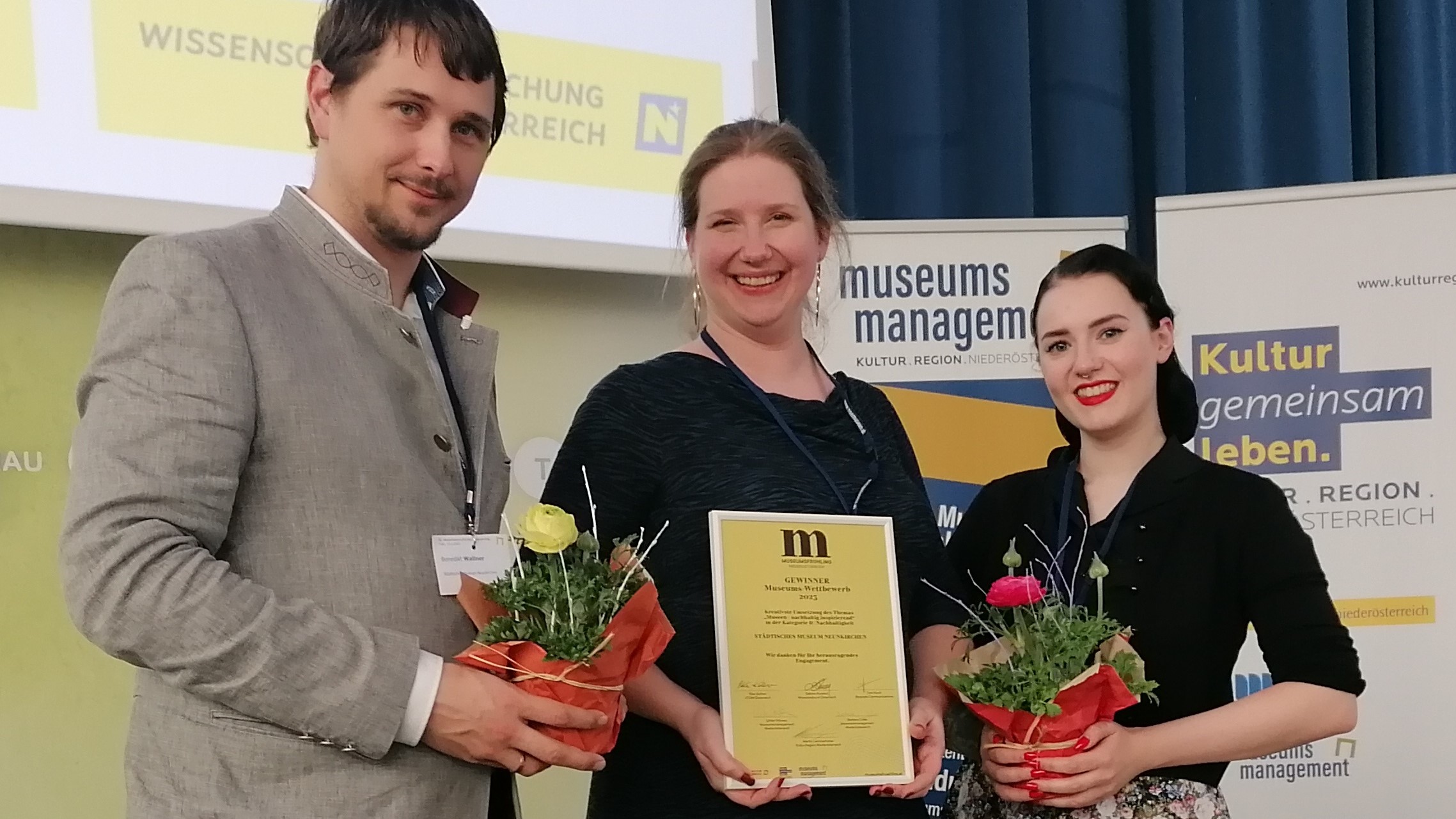 Kreativer Museumsfrühling: Neunkirchner KustodInnenteam für Konzept ‚Science für Citizens‘ ausgezeichnet!