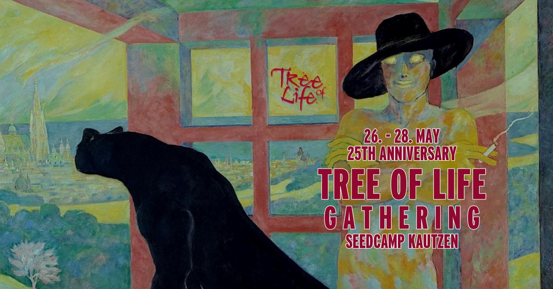 Das 25. ‚Tree of Life‘- Gathering im Seedcamp Kautzen wird unter dem Motto „Abschied von….“ gefeiert