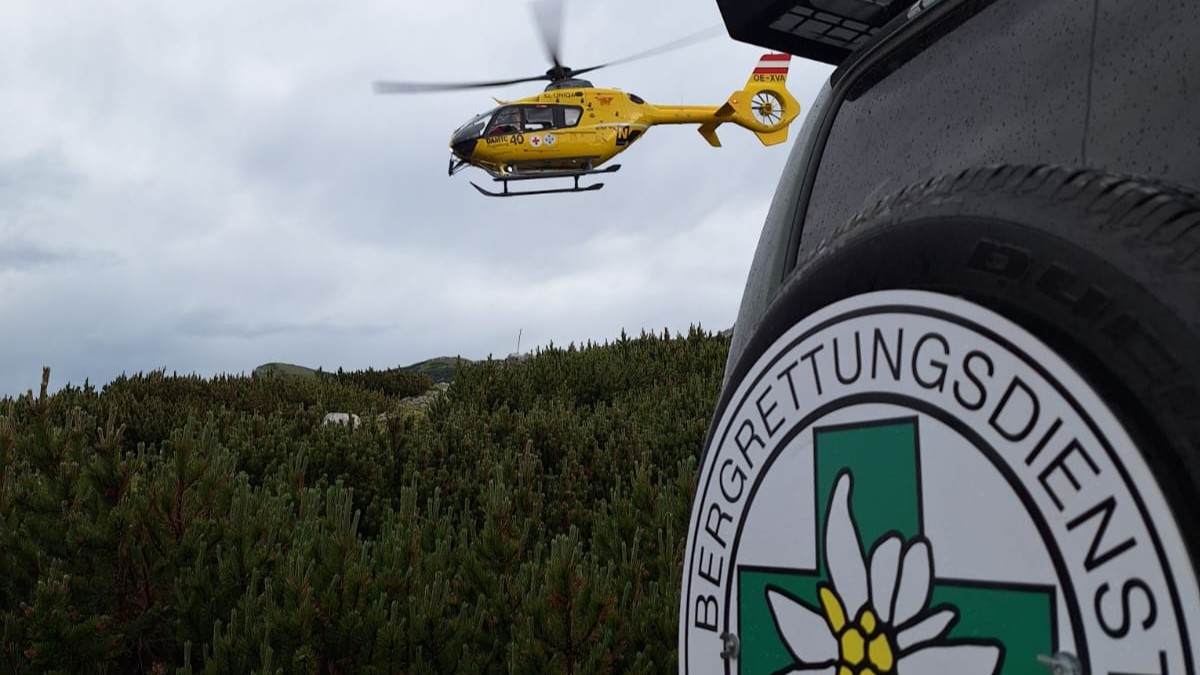 Nach Blitzschlag am Haidsteig: Ungarn wählten zwei Mal den Notruf und lösten doppelte Alarmierung bei der Bergrettung Reichenau aus