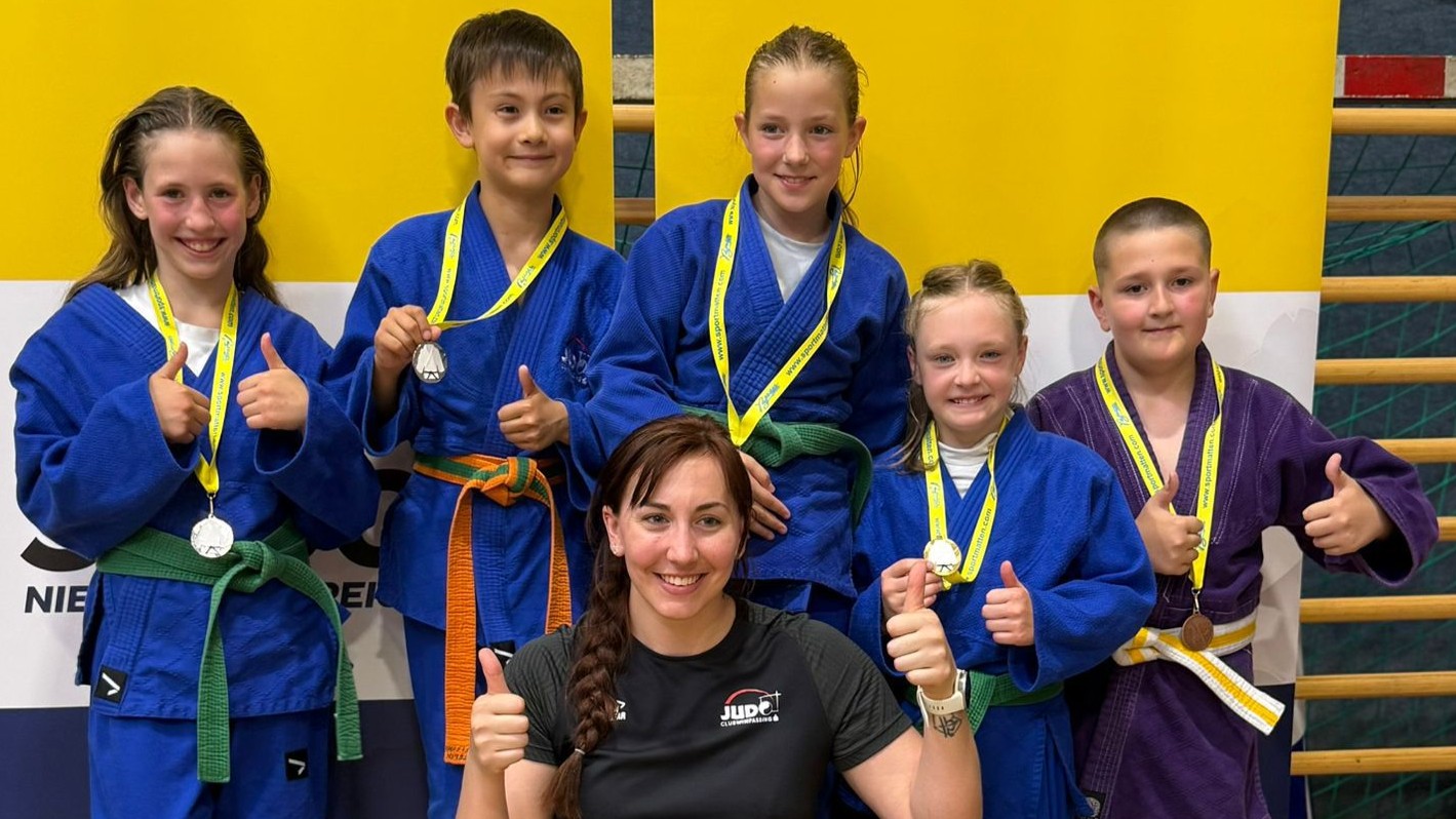 Medaillenjagd vor der Sommerpause bringt beim Nachwuchscup in Baden Edelmetall für den Judo Club Wimpassing