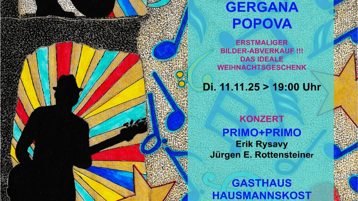 Weihnachtsgeschenke für Kunstfans: Die bulgarische Künstlerin Gergana Popova veranstaltet in Wien einen Bilder-Abverkauf