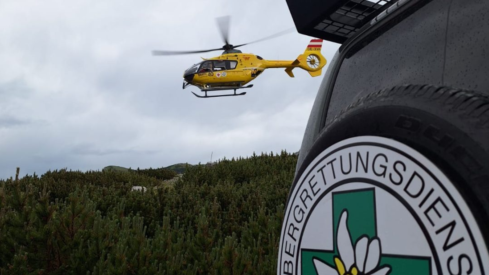 Die Reichenauer Bergrettung brachte am Wochenende auf der Rax für zwei Frauen in Not rasche Hilfe