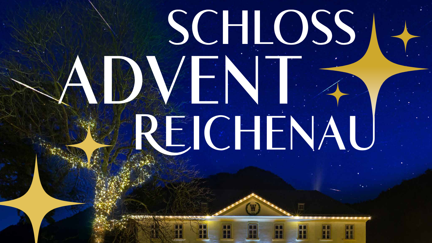 Bis 21. Dezember ist jeden Samstag und Sonntag leuchtender Advent im Kulturschloss Reichenau