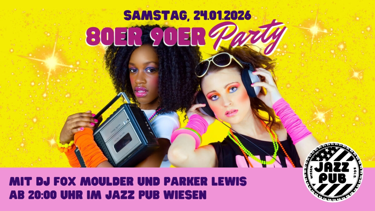 Zeitreise-mit-DJ-Fox-Moulder-und-Parker-Lewis-entf-hrt-am-kommenden-Samstag-im-Jazz-Pub-in-Wiesen-in-die-hei-en-80er-90er-Jahre