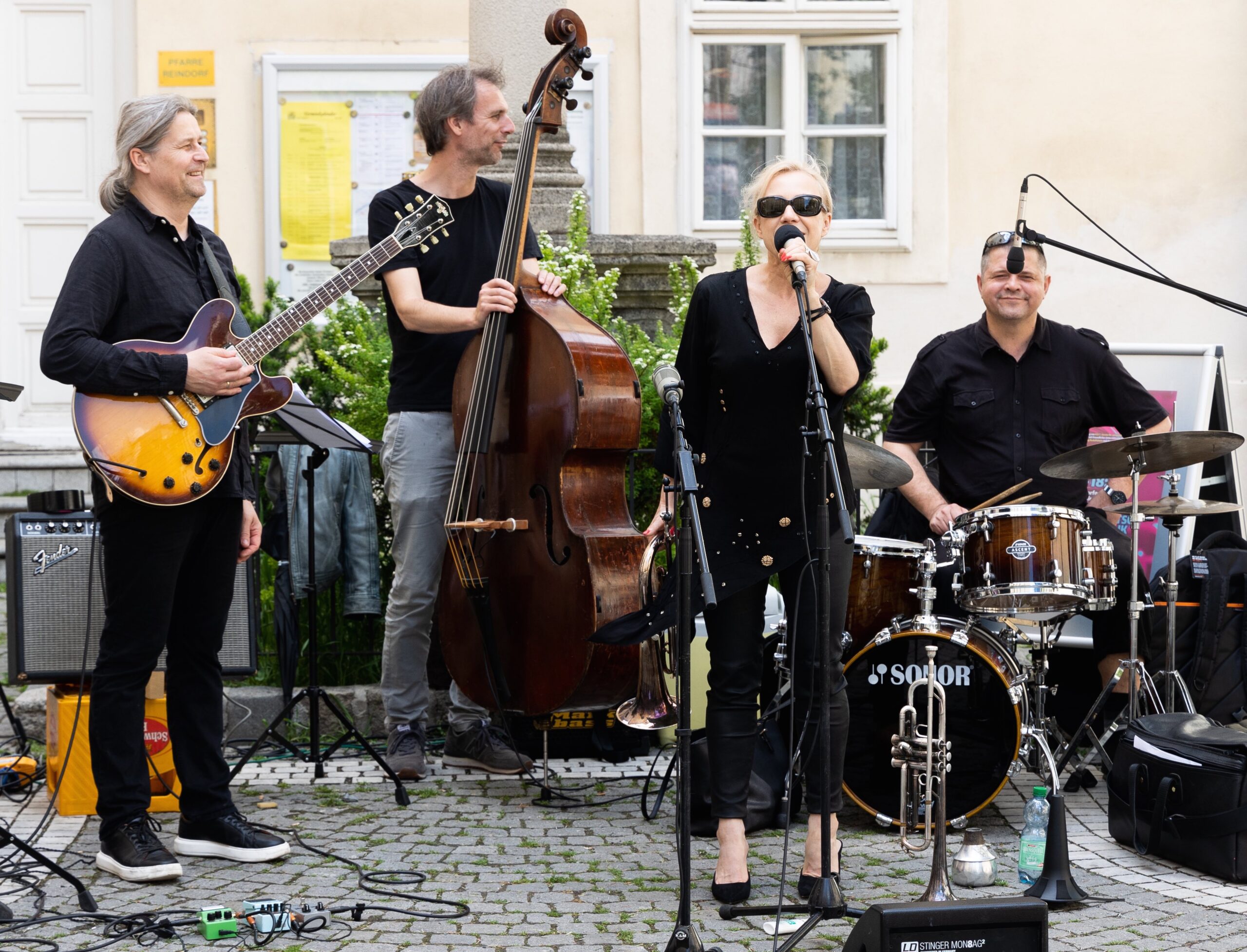 Die ‚Wiener Jazz & Genusstage‘ machen am Donnerstag mit dem ‚Michaela Rabitsch & Robert Pawlik Quartet‘ in Hietzing Station