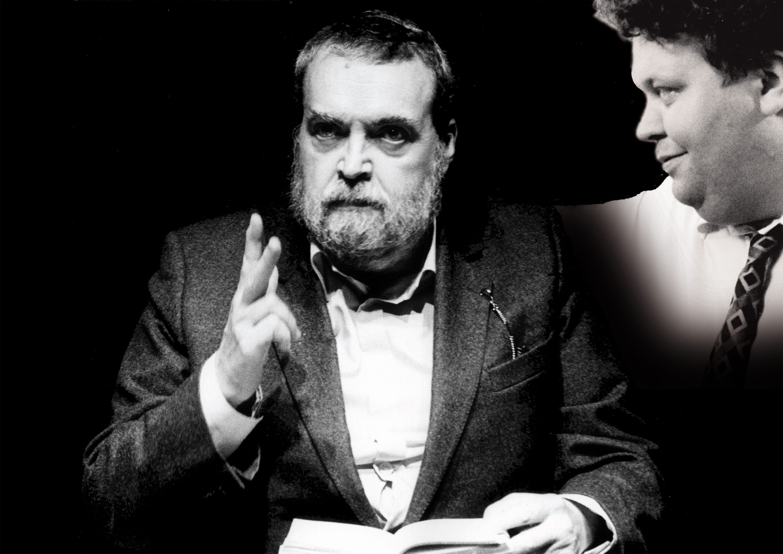 Georg Biron würdigt die Kultfigur Helmut Qualtinger am Freitag im 7*stern Wohnzimmer in Wien